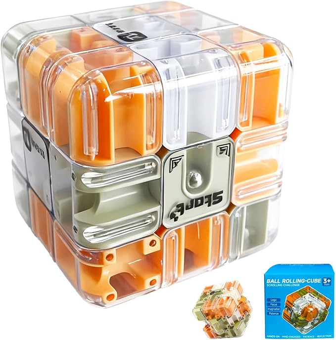 3D Maze Cube Ball Labyrinth Puzzle Brain Teaser by Unknown
