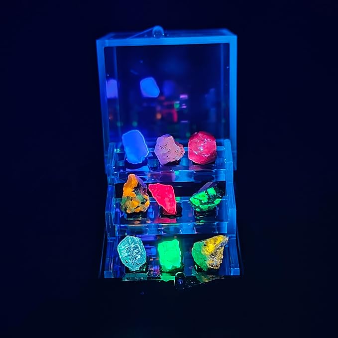 Naturally Fluorescent Mineral Specimens - Image 6