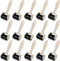 Frienda 15 Pack Rubber Brayer Rollers, 1.4 Inch Bulk Brayer Rollers by Frienda