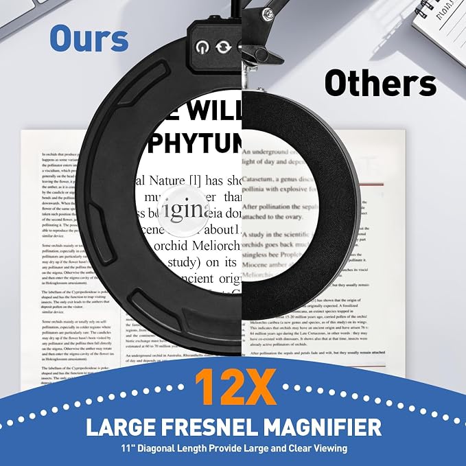 HITTI Ultra Long 12X & 30X Magnifying Glass - Image 3