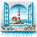 Legrace Lighthouse Diamond Art Painting Kits by Legrace
