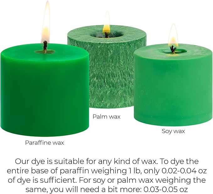 Green Candle Dye 2oz for Soy Candle Making – Highly Concentrated Candle Wax - Image 5