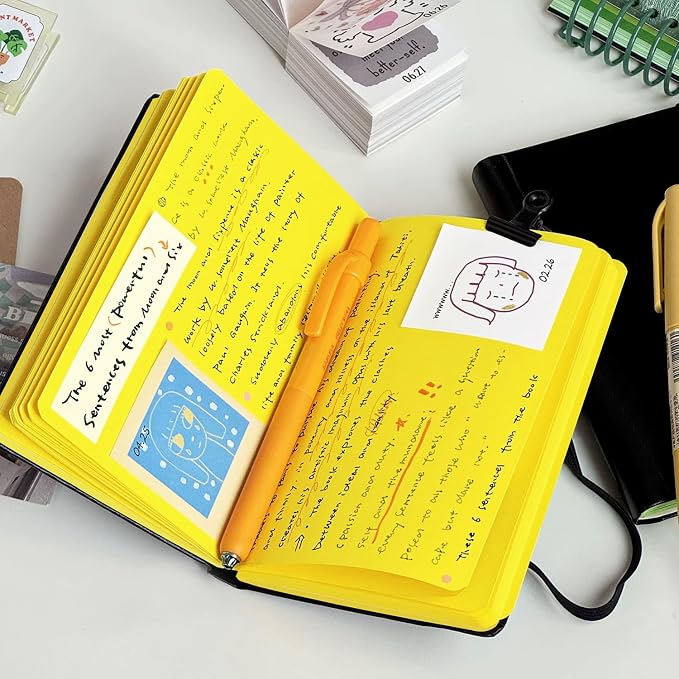 3.5x5.7inches Mixed Media Sketch Pad, 120GSM 32Sheets Folded Colored Paper - Image 5