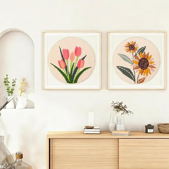 YWAOAIJD Punch Needle Embroidery Kit, Include Punch Needle Tools, Embroidery - Image 5