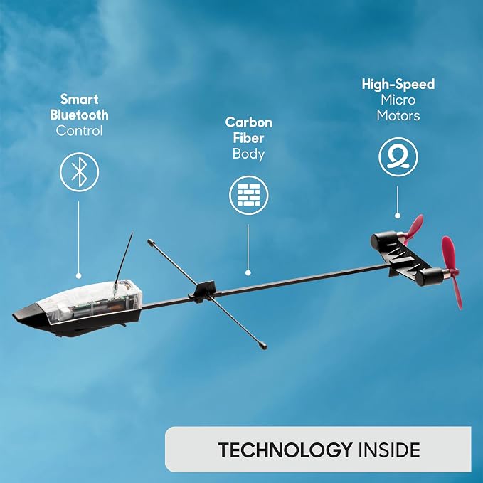 POWERUP 4.0 The Next-Generation Smartphone Controlled Paper Airplane Kit - Image 7