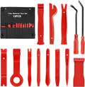 GOOACC Nylon Bumper Fastener Rivet Clips Car Clip Panel Audio Video Dashboard Dismantle Kits Installer Removal Tool (13PCS Trim Removal Tool Set)