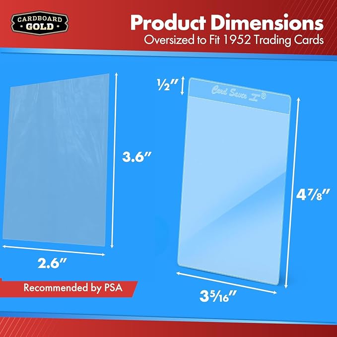 Cardboard Gold Card Saver 1 w/Sleeves - Image 5