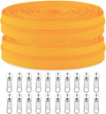 Sawoake #3 Nylon Coil Zippers by The Yard Bulk 10 Yards by Zipper