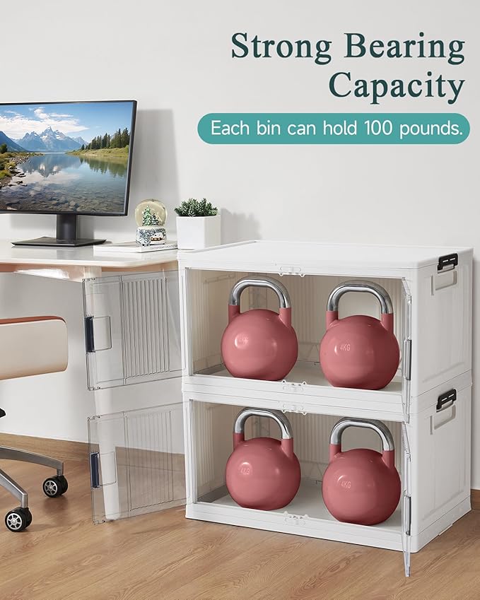 OlarHike 97QT Stackable Storage Bins - Image 6