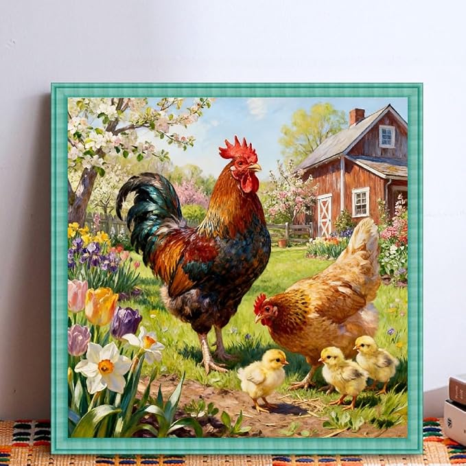 KYOQFVN Farm Counted Cross Stitch Kits - Image 5