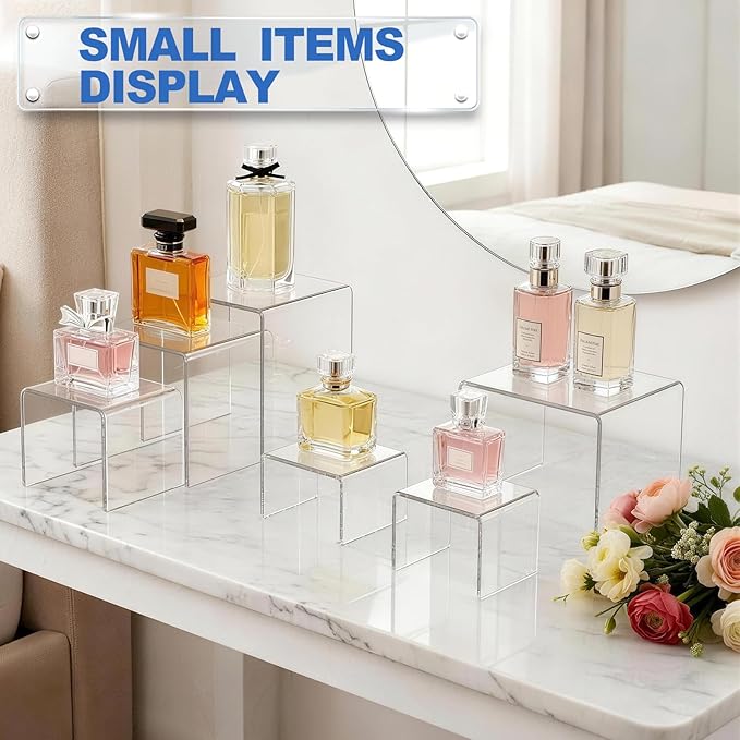 Aheroi Acrylic Risers Display Stands, Acrylic Stands - Image 5