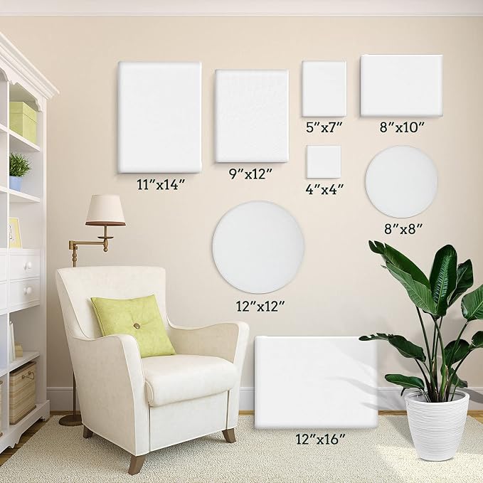 24 Pack Canvases for Painting - Image 6
