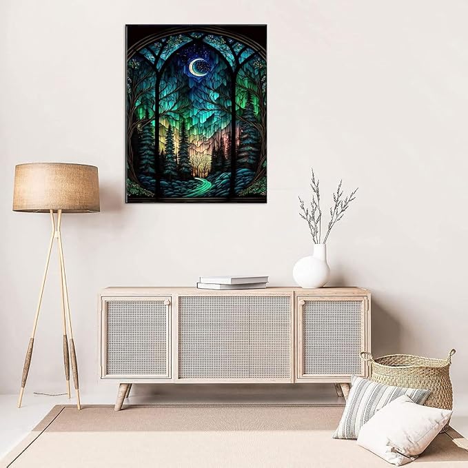 Starry Night Stamped Cross Stitch Kits - Image 2