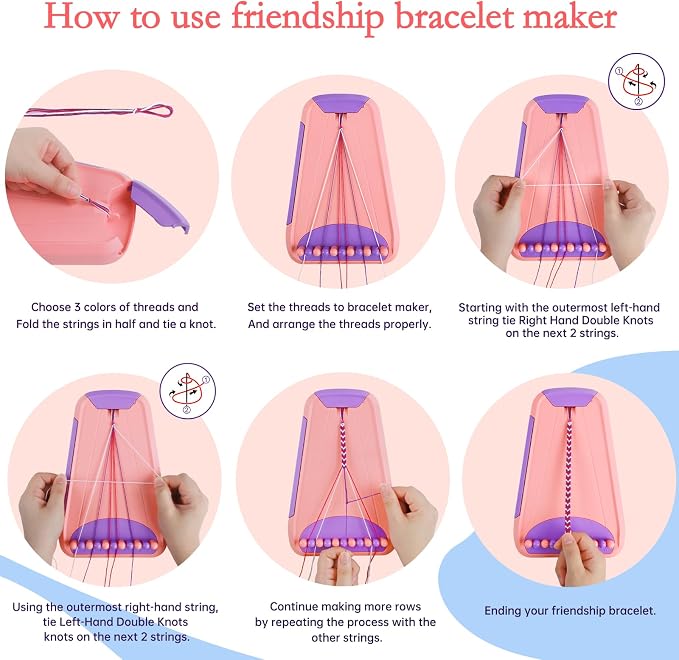Rdfmy DIY Friendship Bracelet Kit - Image 3