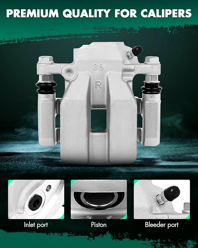 SCITOO 19B3193 19B3192 Rear Left & Right Disc Brake Calipers Assembly w/Bracket For Toyota For RAV4 2006-2012