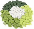 Youway Style Green Glass Mosaic Tiles by YouwayStyle