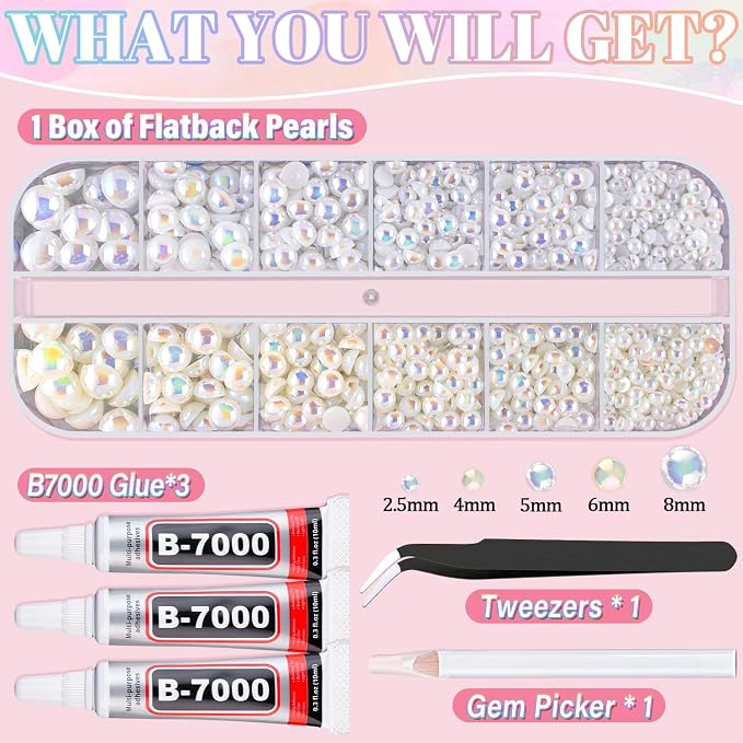 Flatback Pearls for Crafting - Image 2