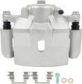 cciyu Front Left Brake Caliper Assembly w/Bracket 18B4910A For Chevy For Malibu,For Pontiac For G6/For Solstice,For Saturn For Aura/For Sky