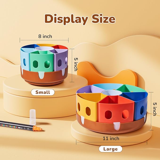 GAMENOTE Rotating Art Supplies Organizer - Image 3