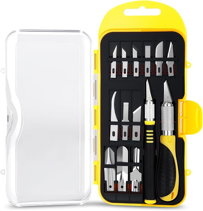 Exacto Knife Set, Precision Craft Hobby Knife Kit, - Image 8