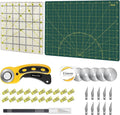 39 Pcs Rotary Cutter Set by HeadleyTools