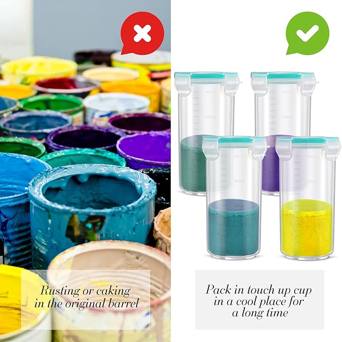 Touch up Paint Container Touch up Cups Paint Storage Cups - Image 7