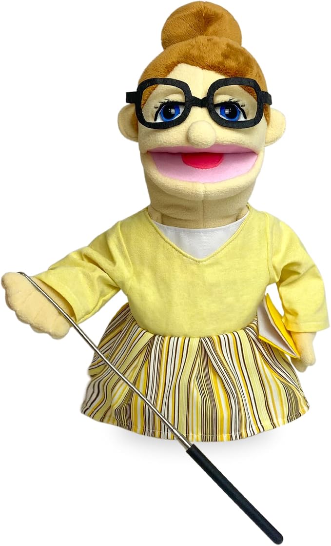 16" Puppets Entriloquist Puppet, Hand Puppets by Okegztoa