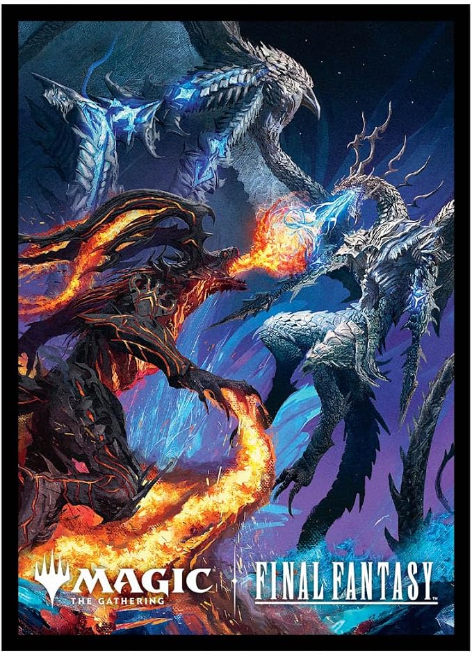Ultra PRO - Final Fantasy x Universes Beyond Bahamut and Ifrit 100ct Deck - Image 2