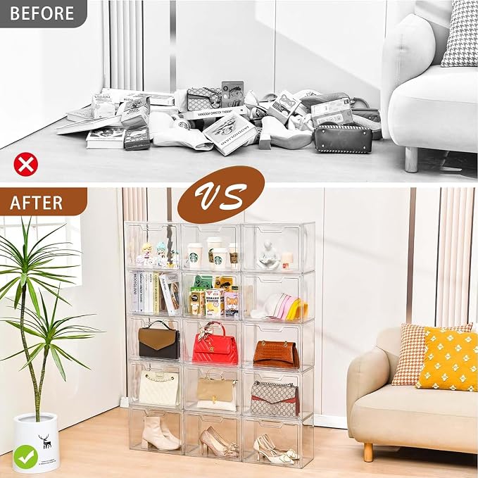 Stackable Acrylic Display Case, Storage Boxes/Bins - Image 8