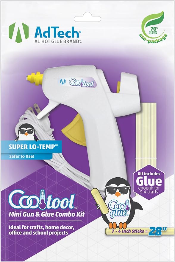 AdTech Cool Tool Kit with Low-Temp Glue Gun, Safe - Image 5