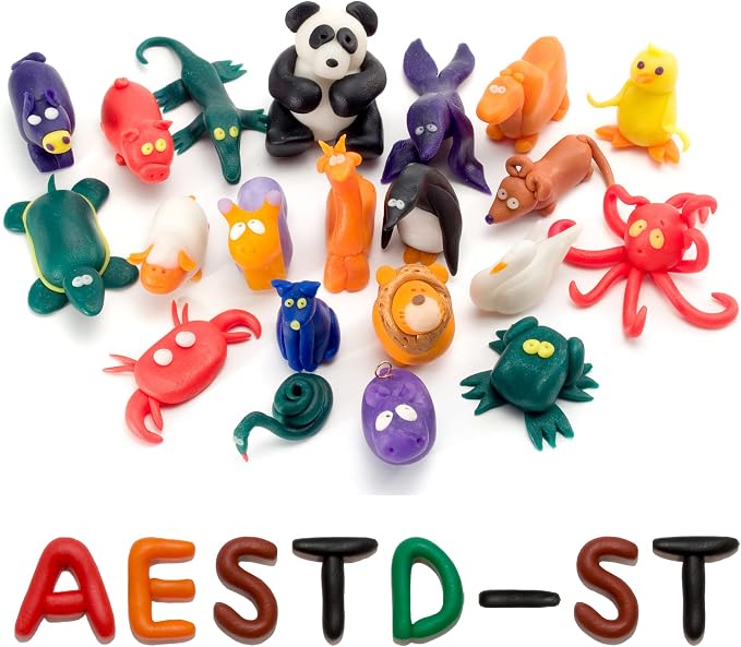 Aestd-ST Polymer Clay Kit 60 Colors, Oven Bake Modeling Clay - Image 7