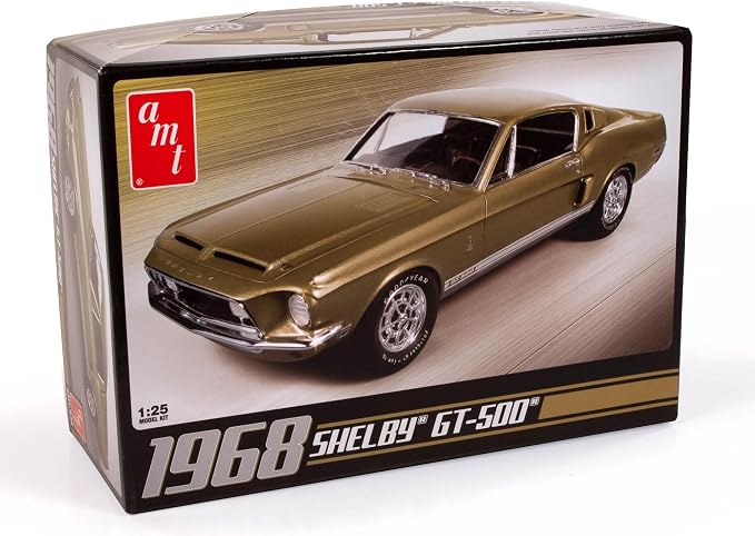 AMT 1968 Shelby GT 500 1:25 Scale Model Kit by AMT