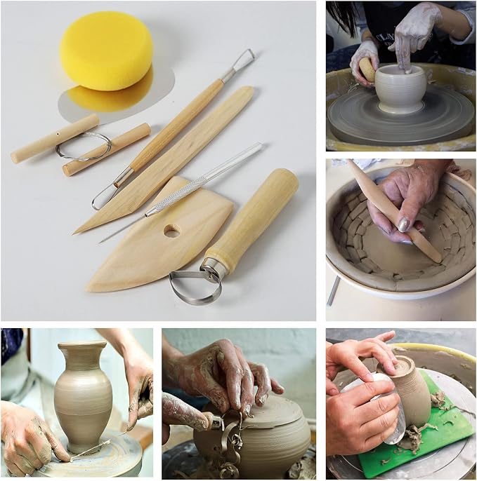 Artzuvs Clay Sculpting Tools 28pcs Polymer Pottery Modeling Tools Set - Image 5