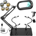 Drdefi Helping Hands Soldering Station, 10X Square Magnifying Glass by Drdefi