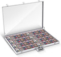 Aluminum and Acrylic display cases by Unknown
