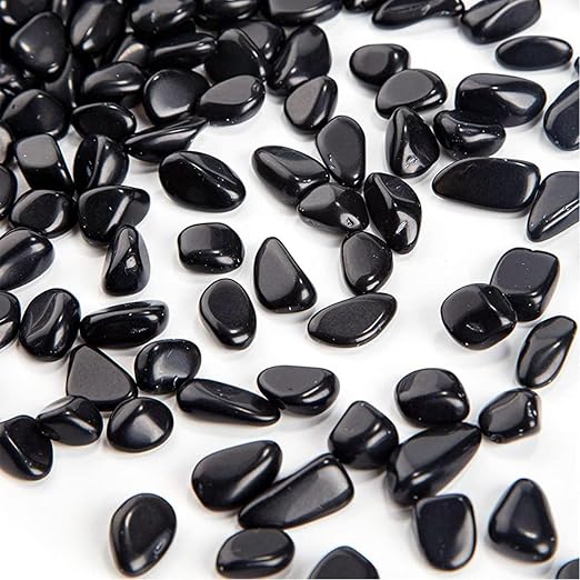 1 Lb Decorative Crystal Pebbles Irregular Shaped Obsidian Stones Small Tumbled - Image 5