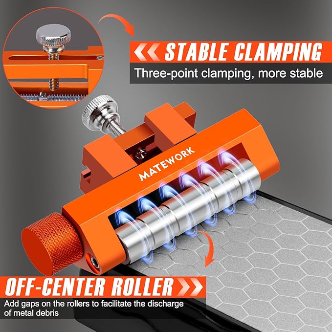 Chisel Sharpener, Honing Guide Tool, Sharpener Jig for Chisel Planer Grinding Repair