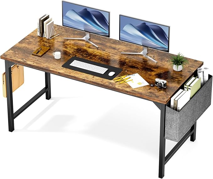 Sweetcrispy 55-Inch Small Computer Desk by Sweetcrispy