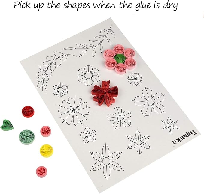TUPARKA 15 PCS Paper Quilling Kits - Image 5