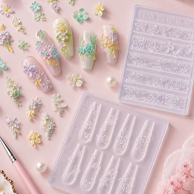 3D Silicone Nail Molds - Image 2