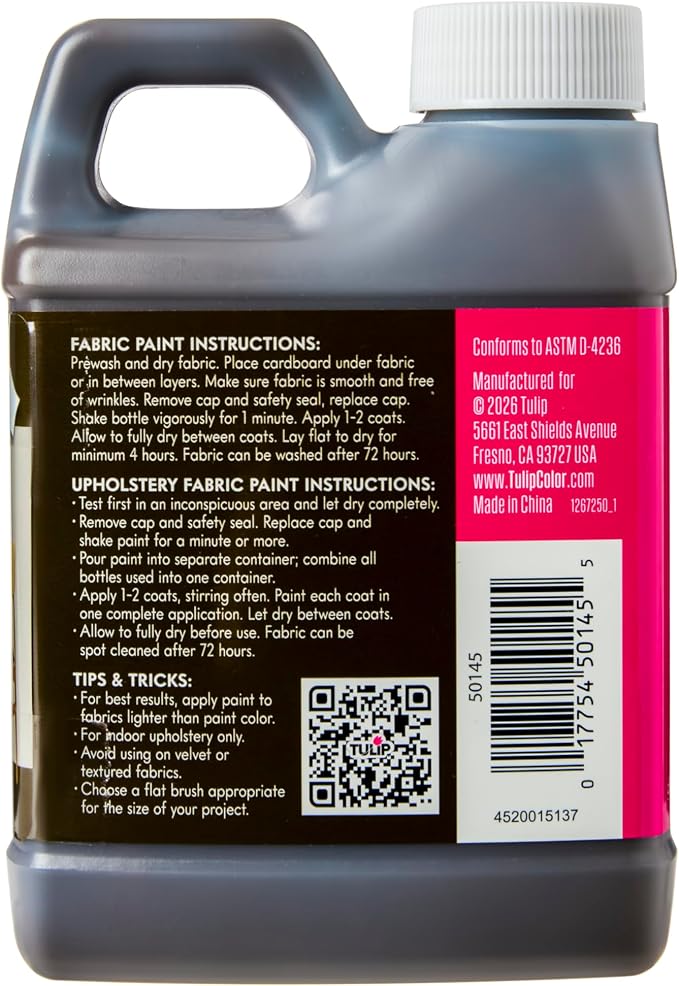 Tulip Fabric & Upholstery Paint, 16.9 fl. oz. - Image 4