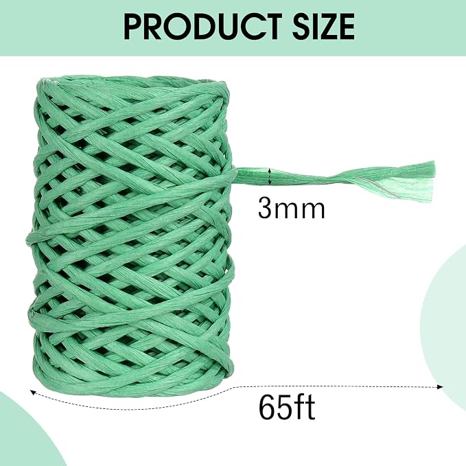 Syhood 65 Feet Floral Wire Rustic Vine Bind Wire - Image 2