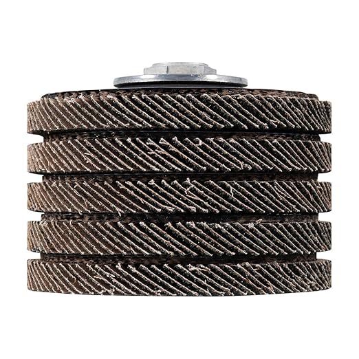 BHA High Density Zirconia Flap Discs Jumbo Grinding Wheels XL Type 27, 4.5" x 5/8"-11, 5 Pack (60 Grit)