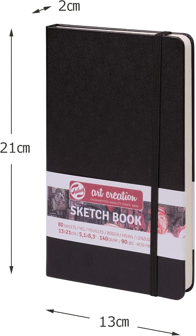 Talens Art Creation Sketchbook 80 Sheets, 13 cm x 21 cm - Image 3