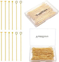 210 Pcs 70mm/2.76 Inch 21 Gauge Head Pins by Yumttero