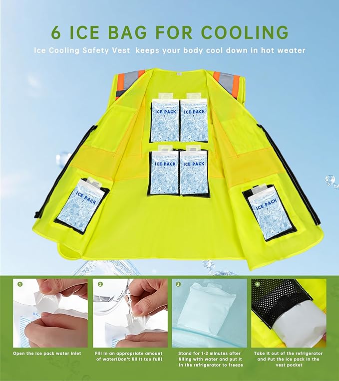 TOURGO Safety Vest Meets ANSI Class 2 Standards