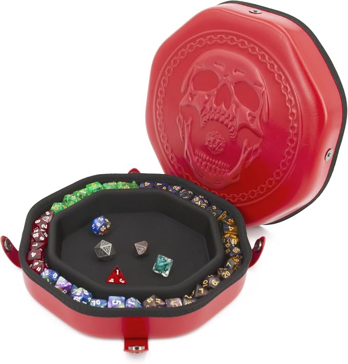CASEMATIX Dice Tray and Dice Storage Case by CASEMATIX