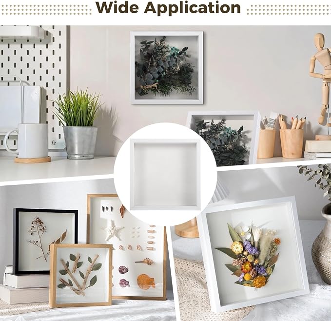 6PCS Shadow Box Frames, Deep Memory Box - Image 5