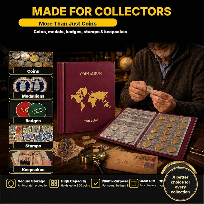 Coin Collection Book Album - Image 7