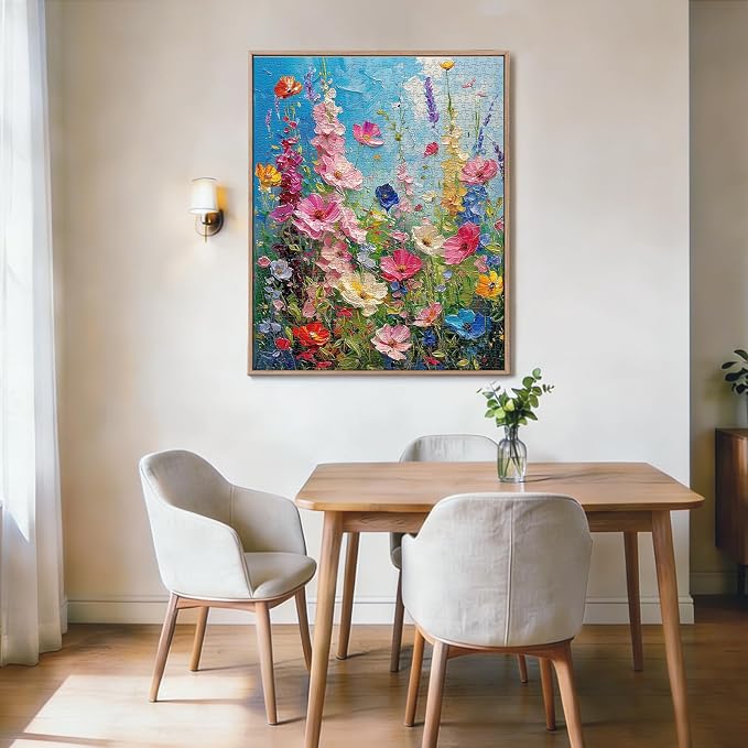 Wildflower Meadow Puzzles for Adults 1000 Pieces, Impossible Hard Difficult - Image 2